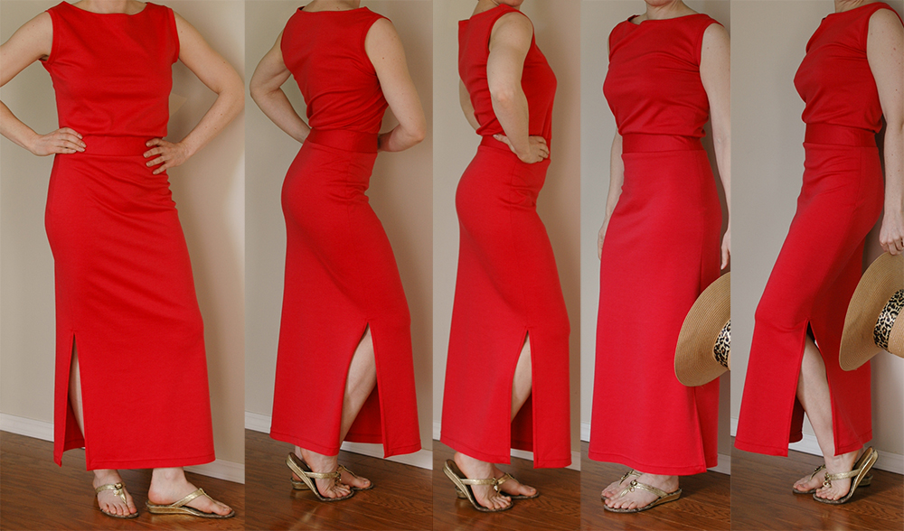 DIY: Double slit maxi dress – Lindsay Janeane
