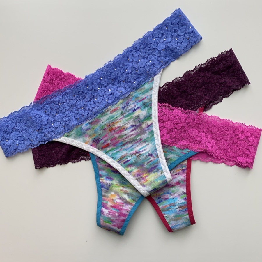 How to Sew Panties in 10 minutes - DIY Underwear the EASY way 